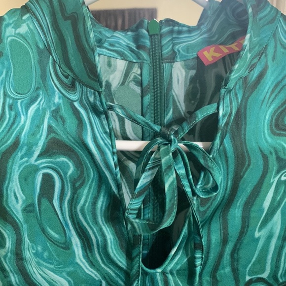 Carlotta Malachite Print Mini Dress - Picture 5 of 10